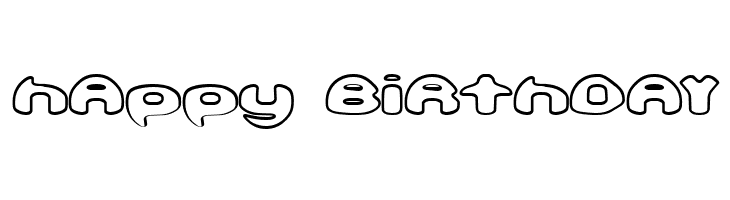 Obloquy Outline [BRK]  Free Fonts Download