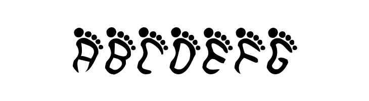 Feetish  Free Fonts Download