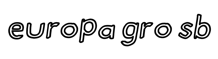 Hussar Pisanka Outline Kursywa  Free Fonts Download