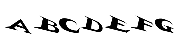 VTCBelialsBladeTricked  Free Fonts Download