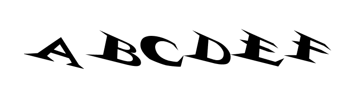 VTCBelialsBladeTricked  Free Fonts Download