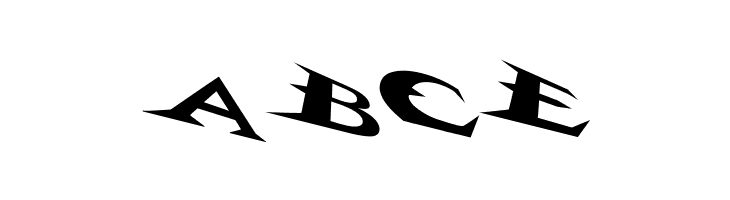 VTCBelialsBladeTricked  Free Fonts Download