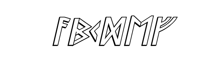 Stormning Raw Outline Oblique  Free Fonts Download