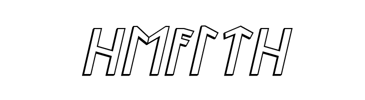 Stormning Raw Outline Oblique  Free Fonts Download