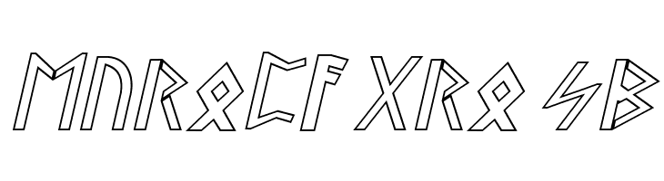 Stormning Outline Oblique  Free Fonts Download