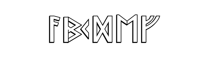 Stormning Raw Outline  Free Fonts Download