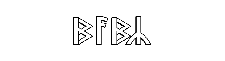 Stormning Raw Outline  Free Fonts Download