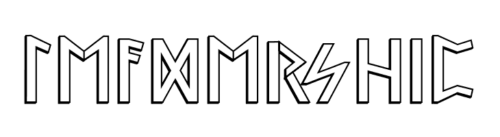 Stormning Raw Outline  Free Fonts Download