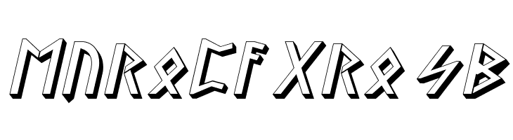 Stormning Asgard Oblique  Free Fonts Download