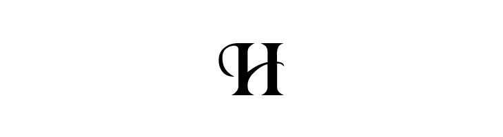 H BlackChancery Font