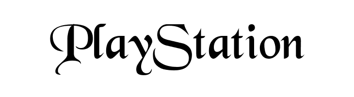 PlayStation BlackChancery Font
