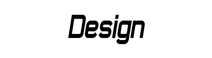 Daville Condensed Slanted  Free Fonts Download