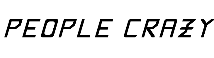 Rabbid Highway Sign Caps Italic  Free Fonts Download