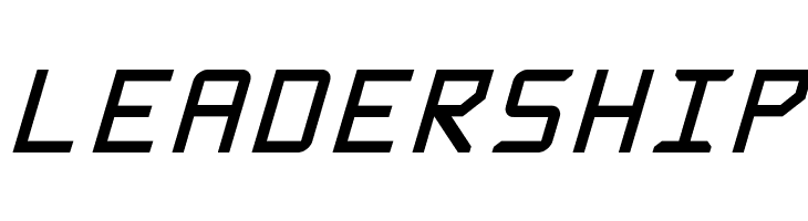 Rabbid Highway Sign Caps Italic  Free Fonts Download