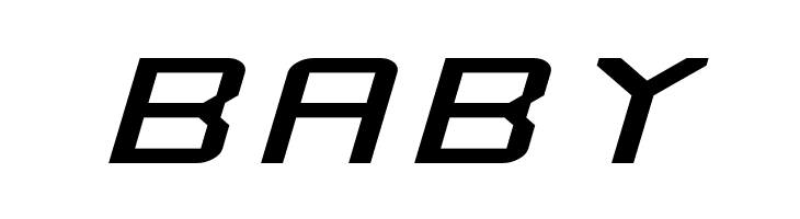 Rabbid Highway Sign Extended Italic  Free Fonts Download