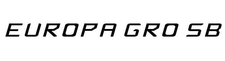 Rabbid Highway Sign Extended Italic  Free Fonts Download