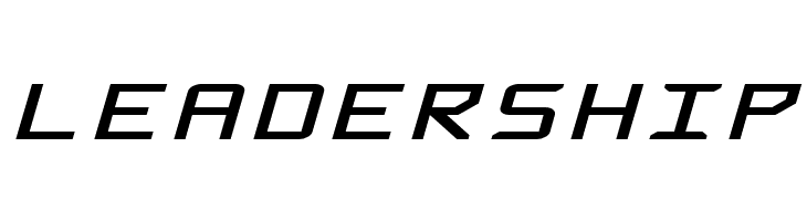 Rabbid Highway Sign Extended Italic  Free Fonts Download