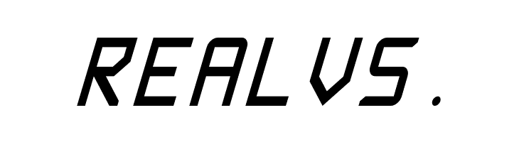 Rabbid Highway Sign Caps Narrow Italic  Free Fonts Download