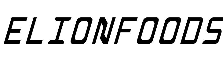 Rabbid Highway Sign Caps Narrow Italic  Free Fonts Download