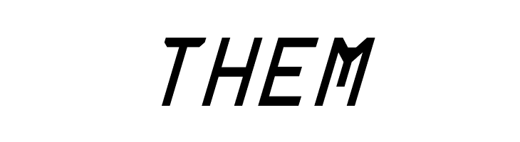 Rabbid Highway Sign Caps Narrow Italic  Free Fonts Download