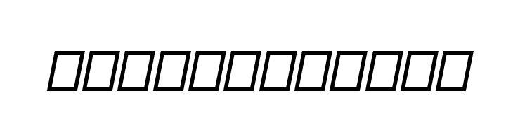 Distorted Sans Oblique  Free Fonts Download