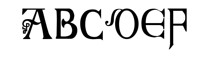 British-Block-Flourish--10th-c-  Free Fonts Download