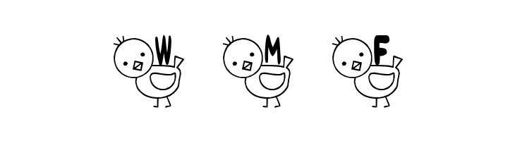 T-piyo Font  Free Fonts Download