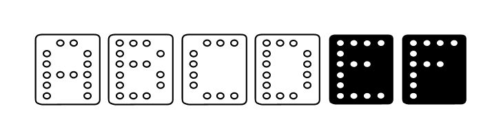 Domino square  Free Fonts Download