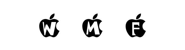 IN APPLE  Free Fonts Download