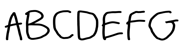 BigWriter-Regular  Free Fonts Download