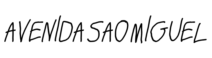 Big Writer Italic  Free Fonts Download