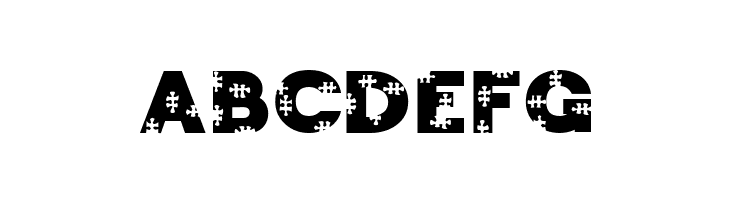 Jigsaw Trouserdrop  Free Fonts Download