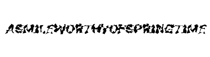 Asimov Silicon Wide Italic  Free Fonts Download