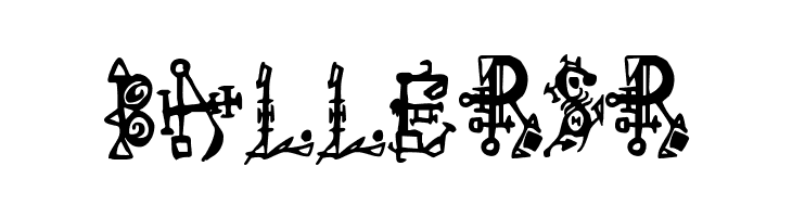 Wiqued T  Free Fonts Download