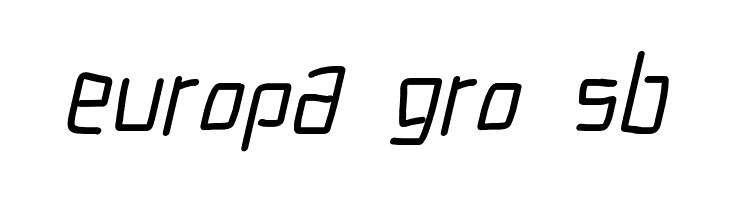 Electronic SemiBold Italic  Free Fonts Download