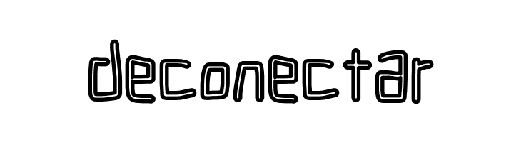 Electronic Outline  Free Fonts Download