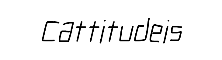 Electronic Book Italic  Free Fonts Download