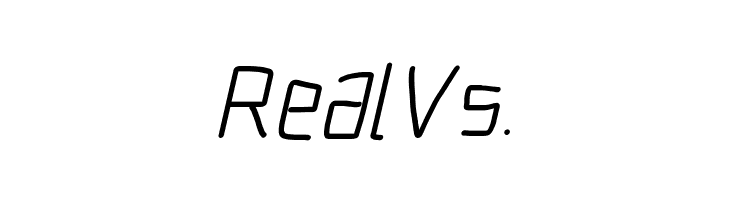 Electronic Book Italic  Free Fonts Download