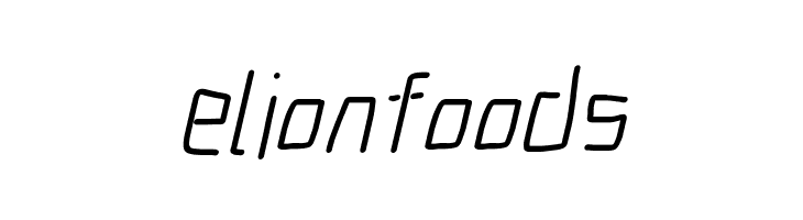 Electronic Book Italic  Free Fonts Download