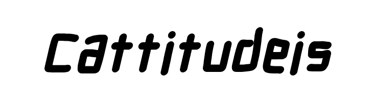 Electronic UltraThick Italic  Free Fonts Download