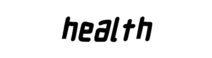 Electronic UltraThick Italic  Free Fonts Download