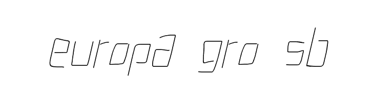 Electronic UltraThin Italic  Free Fonts Download