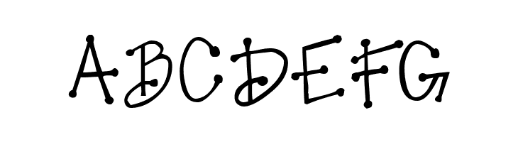 Desiree's Cool Dots  Free Fonts Download