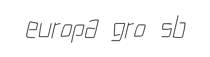 Electronic ExtraLight Italic  Free Fonts Download