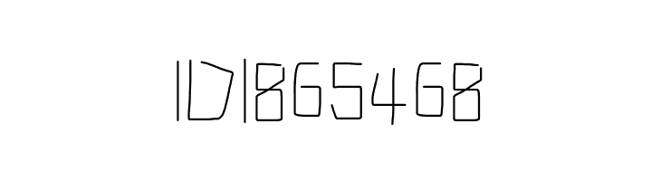 Electronic Thin  Free Fonts Download