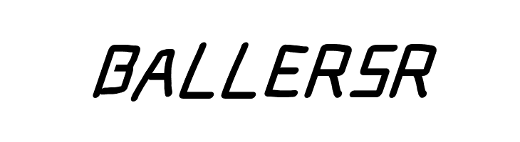 Electronic Black SuperItalic  Free Fonts Download