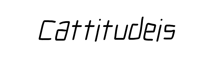 Electronic Italic  Free Fonts Download