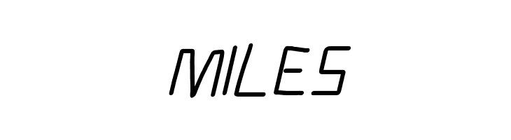 Electronic Italic  Free Fonts Download