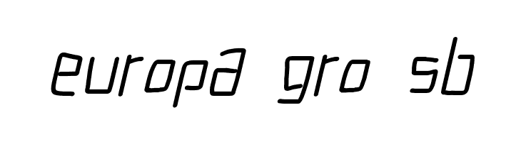 Electronic Italic  Free Fonts Download