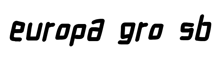 Electronic Thick Italic  Free Fonts Download